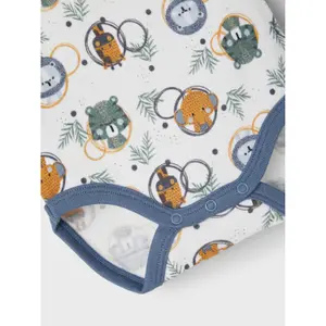 Baby long sleeve bodysuit Name it Willit Wool XXI image-3