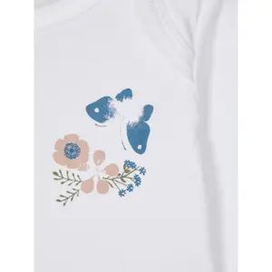 Set of 3 long sleeve baby bodysuits Name it image-5