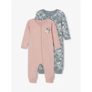 Set of 2 baby onesies Name it image-1