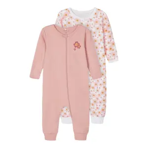 Set of 2 baby onesies Name it image-0