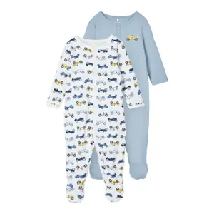 Set of 2 baby onesies Name it image-0