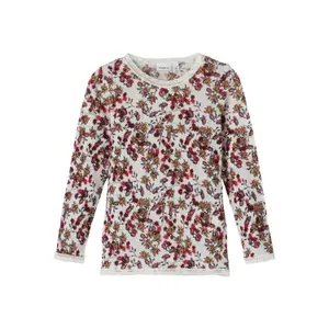 Girl's long sleeve sweater Name it Lavendula image-0