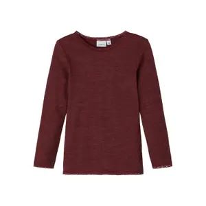 Girl's long sleeve sweater Name it Wang Wool Needle XXI image-0