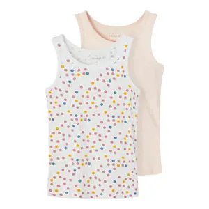 Set of 2 tank tops for girls Name it image-0