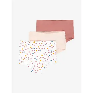 Set of 3 girls' shorties Name it Tights image-1