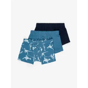 Set of 3 boys' boxers Name it Dino image-1