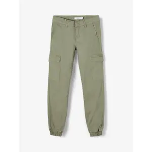 Girl's cargo pants Name it Sea image-1