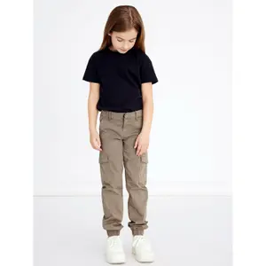 Girl's cargo pants Name it Sea image-5
