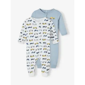 Set of 2 baby onesies Name it image-1