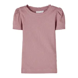 Girl's slim-fit T-shirt Name it Kabexi image-0