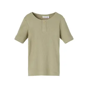 Boy's ribbed T-shirt Name it Kabille image-0