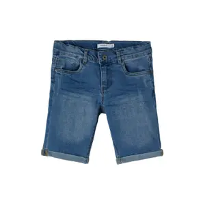 Boy's slim jean shorts Name it Sofustrappe image-0