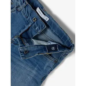 Boy's slim jean shorts Name it Sofustrappe image-4