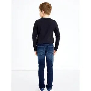 Children's jeans Name it Theo Tatay bru Bet image-3