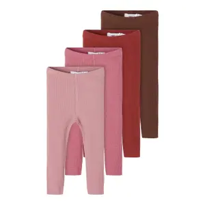 Pack of 4 baby leggings Name it Kabex image-0