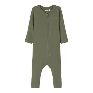 Long-sleeved zipped baby pyjamas Name it Ranko image-0