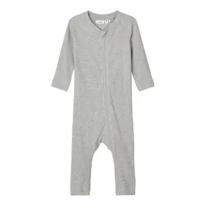 Long-sleeved zipped baby pyjamas Name it Ranko image-0