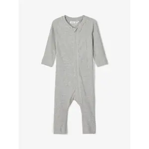 Long-sleeved zipped baby pyjamas Name it Ranko image-1