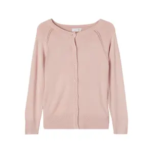 Girl's long sleeve cardigan Name it Vioni Knit Card image-0