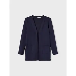 Girl's long sleeve cardigan Name it victi Knit Card image-2