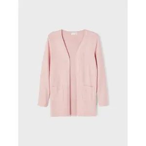 Girl's long sleeve cardigan Name it victi Knit Card image-2
