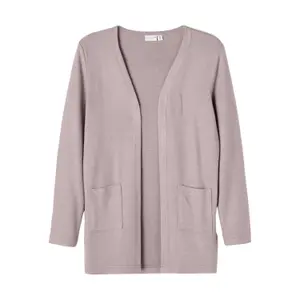 Girl's long sleeve cardigan Name it victi Knit Card image-0