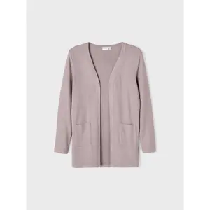 Girl's long sleeve cardigan Name it victi Knit Card image-2