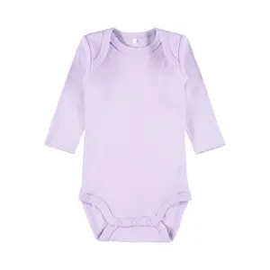 Pack of 3 long sleeve bodysuits Name it Lavendula image-3