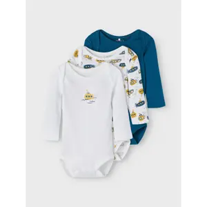 Pack of 3 long sleeve bodysuits Name it Legion image-6