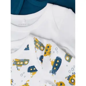 Dreierpack Baby-Body mit langen Ärmeln Name it Legion image-5
