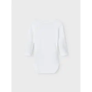 Pack of 3 long sleeve bodysuits for babies Name it image-1