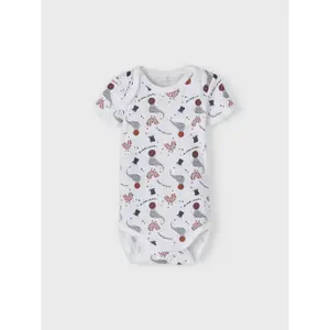 Pack of 2 baby bodysuits Name it Mel Rugby image-2