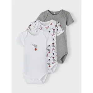 Pack of 2 baby bodysuits Name it Mel Rugby image-6