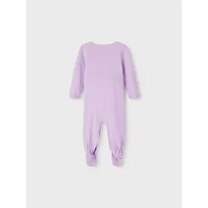 Pack of 2 baby onesies Name it Nightsuit Lavendula image-1