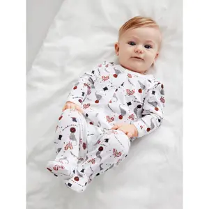 Pack of 2 baby onesies Name it Nightsuit Mel Circus image-4