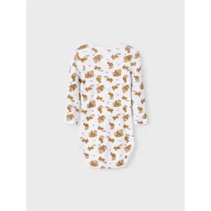 Pack of 5 long sleeve bodysuits for babies Name it image-1