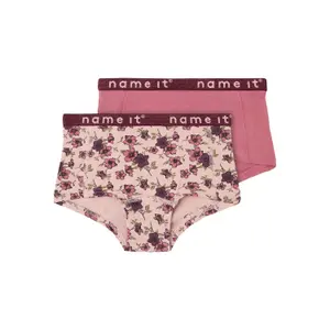 Pack of 2 girls' panties Name it Hipster Deco image-0