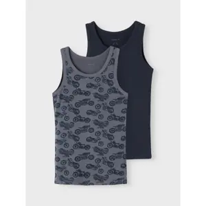 Pack of 2 children's tank tops Name it Turbulence Bike image-5