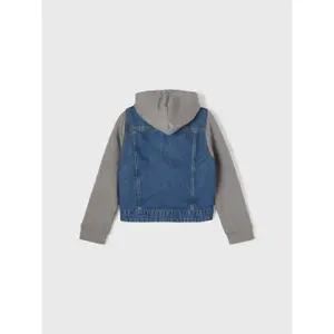 Boy's hooded denim jacket Name it Tpims image-1