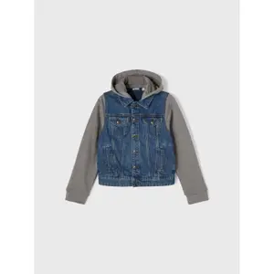 Boy's hooded denim jacket Name it Tpims image-2