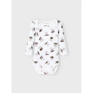 Baby long-sleeved bodysuit Name it Alloy Bear (x3) image-2