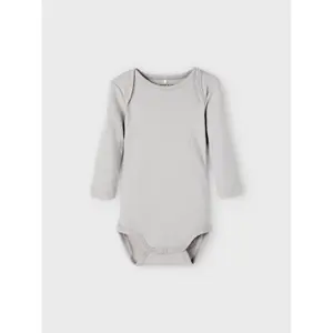 Baby long-sleeved bodysuit Name it Alloy Bear (x3) image-4