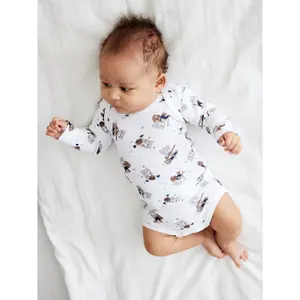 Baby long-sleeved bodysuit Name it Alloy Bear (x3) image-5