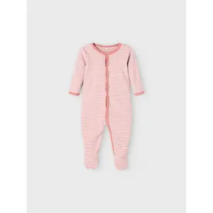 Pack of 3 baby onesies Name it Nightsuit Dusty image-2