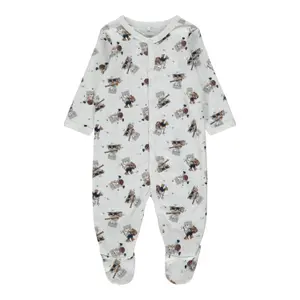 Baby romper Name it Nightsuit Alloy Bear (x3) image-3