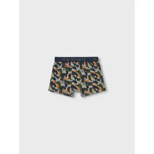 Pack of 3 children's underpants Name it Forest Night aop image-1