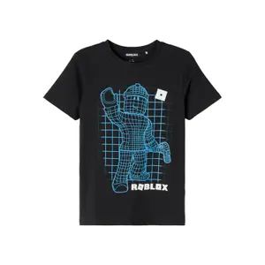 Boy's printed T-shirt Name it Marcos Roblox image-0
