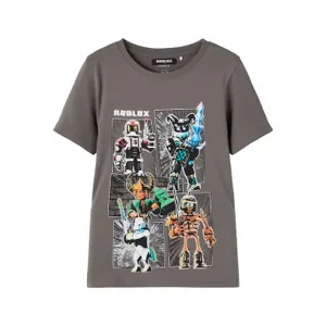 Boy's printed T-shirt Name it Roblox image-0