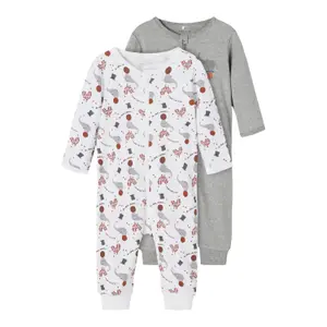 Baby romper Name it Nightsuit Zip Mel Circus image-0