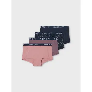 Pack of 4 girls' panties Name it Hipster image-6
